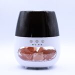 Salt Stone Flame Effect Aroma Diffuser - White USB - Colour Change and Timer - immagine 3