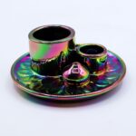 Palo Santo Stick & Smudge Holder - Mandala - Metalic Rainbow - immagine 10