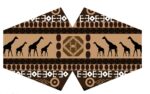 Reusable Fashion Face Covering - African Tribal (Adult)