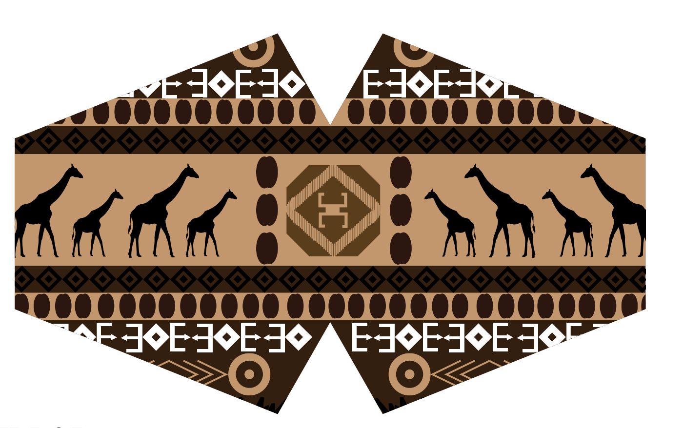 bG9jYWw6Ly9tZWRpYS9TSi84RC82MFIzMEMxRzZNV0s4RFNKLzI1ODM3ZDQxLnBuZw.jpg Reusable Fashion Face Covering - African Tribal (Adult) - immagine 1