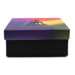 Lrg Yin & Yang Singing Bowl Set- White/Purple 14cm - immagine 5