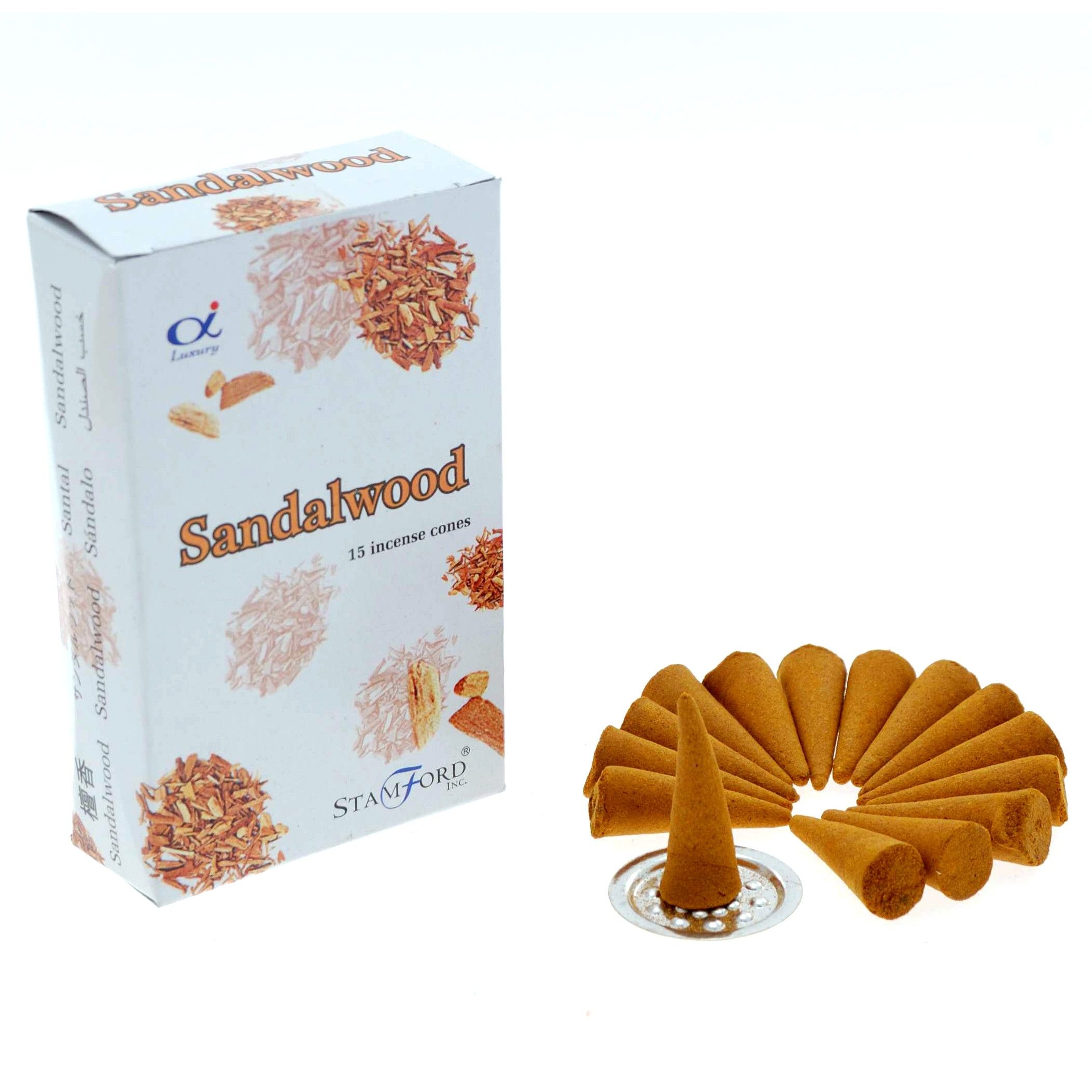 bG9jYWw6Ly9tZWRpYS9TSy9HQy82MFIzMEMxRzZHVjNHQ1NLLzAzZTY2Mzc2LmpwZWc.jpg Sandalwood Incense Cones - immagine 1