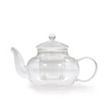 Glass Infuser Teapot - Round Pearl - 400ml - immagine 5