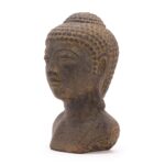 Tranquility Buddha Head  - Grey - immagine 2