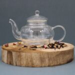 Glass Infuser Teapot - Round Pearl - 400ml - immagine 2