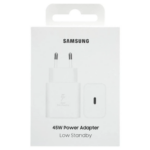 SAMSUNG ALIMENTATORE SUPER FAST CHARGING 45W USB-C WHITE